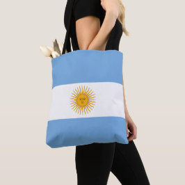 Argentina flagga tygkasse