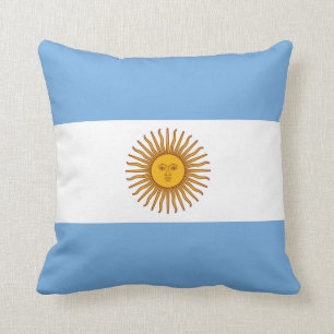 Argentina flaggadekorativ kudde