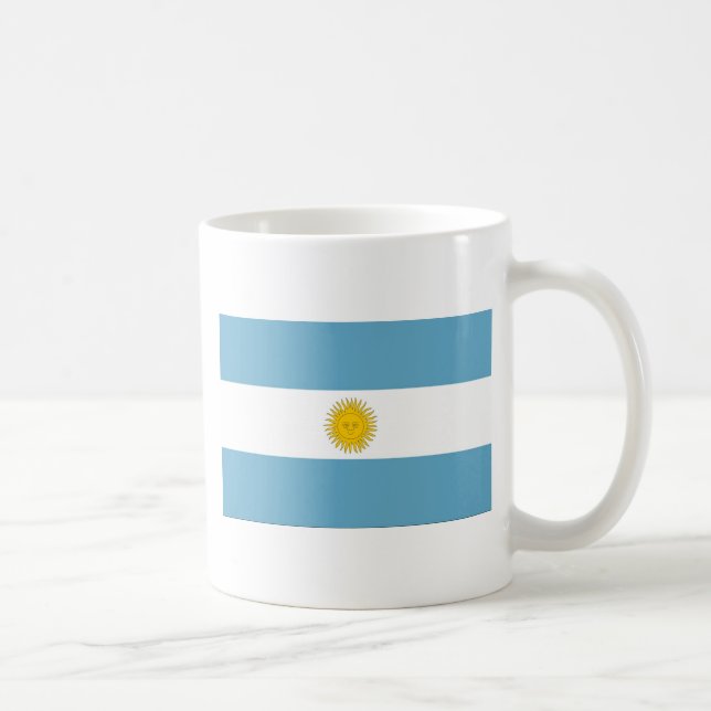 Argentina flaggamugg kaffemugg (Höger)