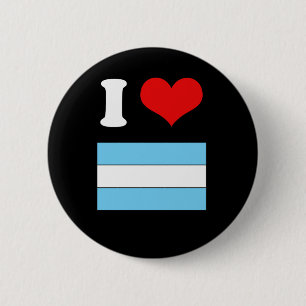 Argentina flaggaTshirt Knapp
