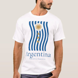 Argentina Fotboll Fan T-Shirt | Fotboll Stolt | Wo
