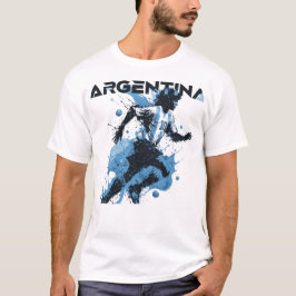 Argentina Fotboll Fan T-Shirt | Fotbollsstolthet