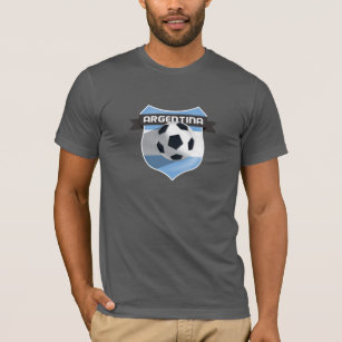 Argentina fotboll Futbol Tee Shirt