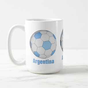 Argentina fotboll kaffemugg