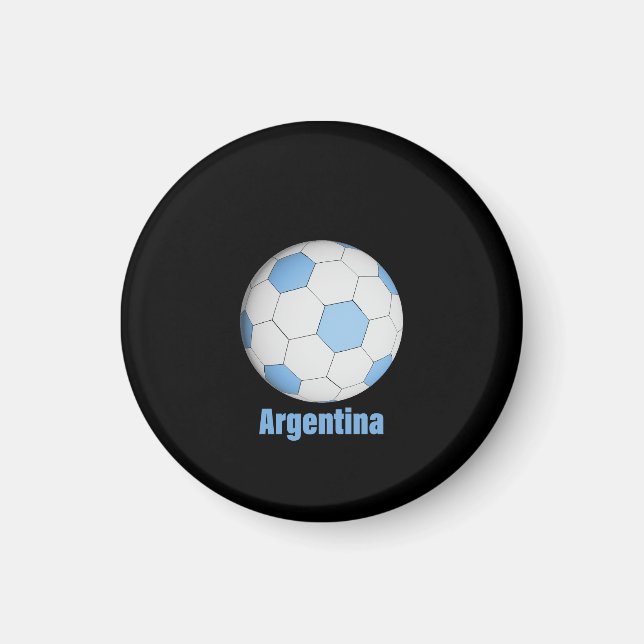Argentina fotboll  magnet (Framsidan)