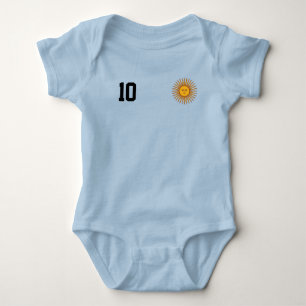 Argentina Fotboll Namn & Nummer T Shirt