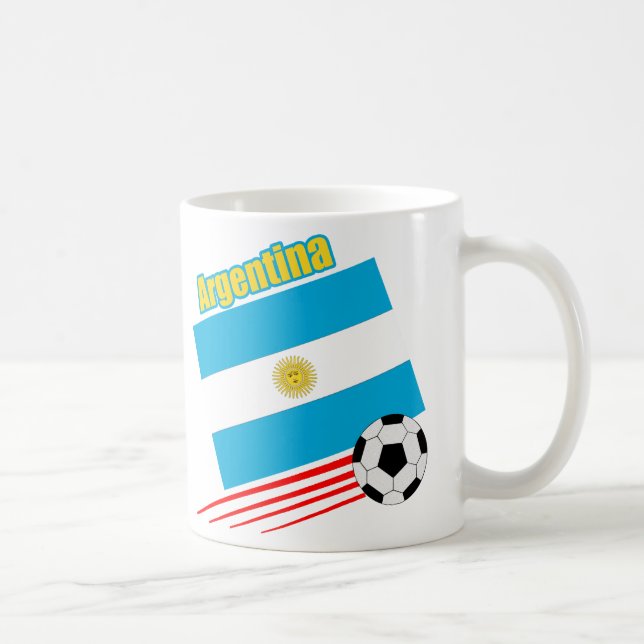 Argentina fotbolllag kaffemugg (Höger)