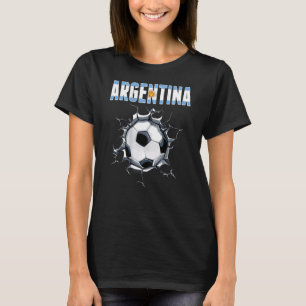 Argentina Fotbollsfans - Argentinsk fotboll i spri T Shirt