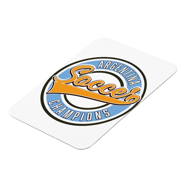 Argentina Fotbollsmästare Magnet (Vänstra Sidan)