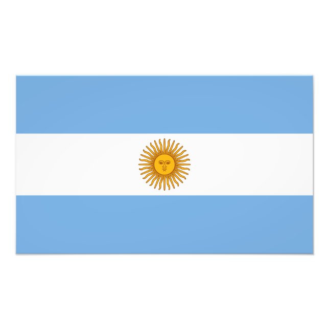 Argentina Fototryck (Framsidan)