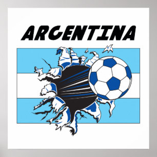 Argentina Futbol-Poster Poster