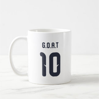 Argentina G.O.A.T. Nummer 10 Kaffemugg