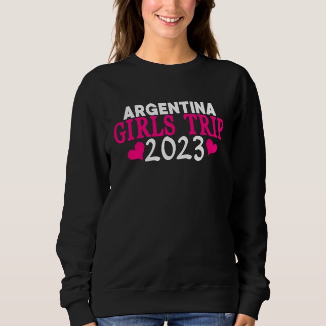 Argentina Girls Trip  2023 Women's Bachelorette Pa T Shirt (Framsida)
