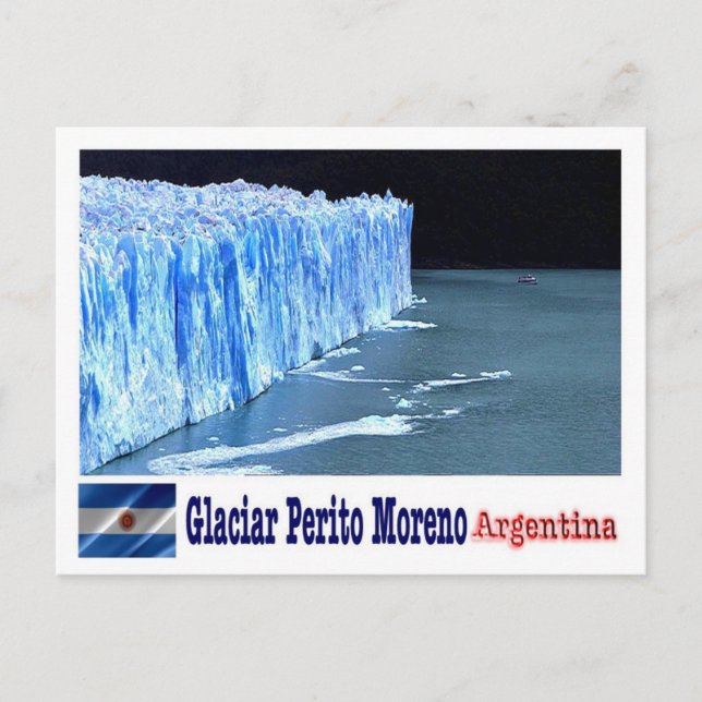 Argentina - Glaciar Perito - Vykort (Framsida)
