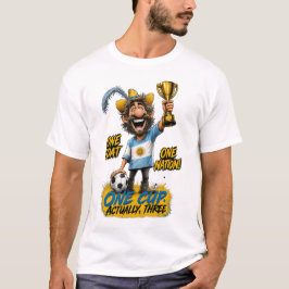 Argentina GOAT Nation Tre Kronor Fan T-shirt