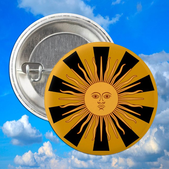 Argentina Golden Sol, Sol de Mayo mode Knapp (Skapare uppladdad)