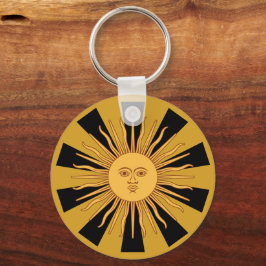 Argentina Golden Sol, Sol de Mayo mode Nyckelring
