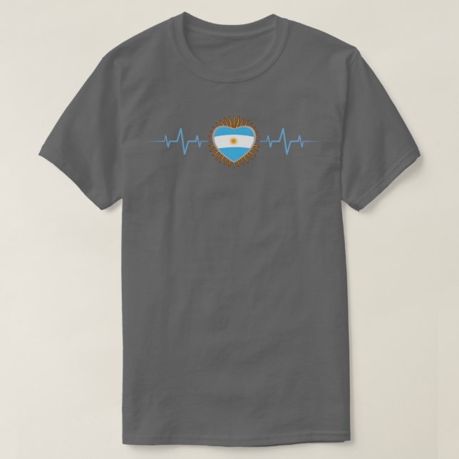 Argentina Heartslag1 T Shirt (Design framsida)