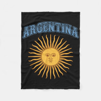 Argentina Hispanic Heritage Month Sön Maj Argentin Fleecefilt