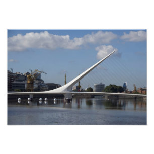 Argentina, huvudstad Buenos Aires. Kvinna Fototryck