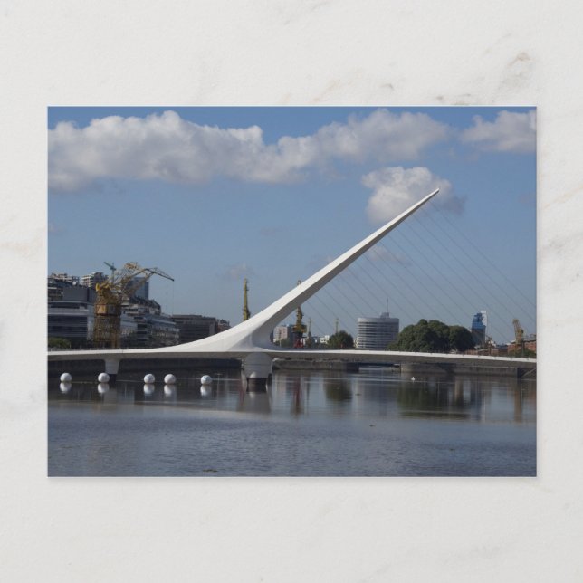 Argentina, huvudstad i Buenos Aires. Kvinna Vykort (Framsida)