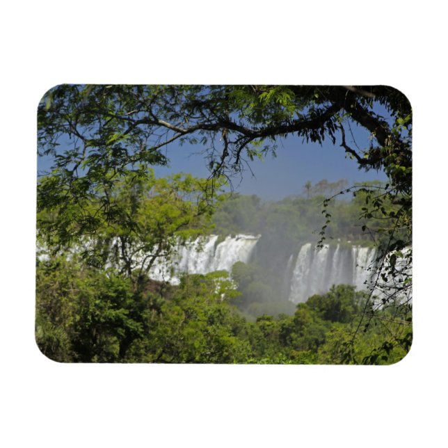 Argentina, Iguacu fallen i sol. 2 Magnet (Horisontell)