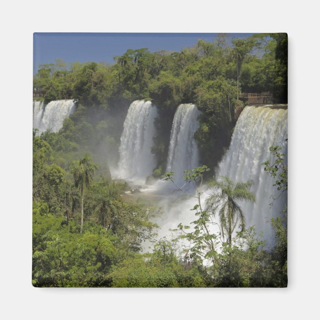 Argentina, Iguacu fallen i sol. Magnet (Framsidan)