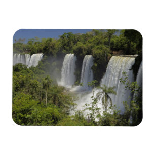 Argentina, Iguacúfallen i sol. Magnet