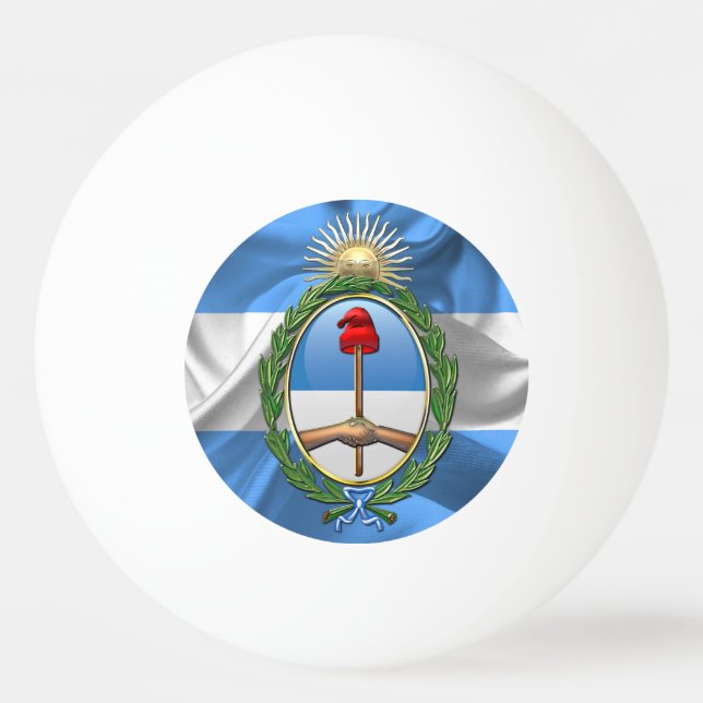 Argentina Jackar arm Pingisboll (Framsidan)