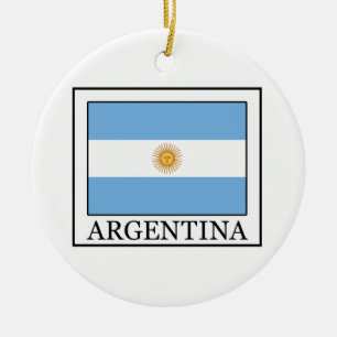 Argentina Julgransprydnad Keramik