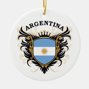 Argentina Julgransprydnad Keramik