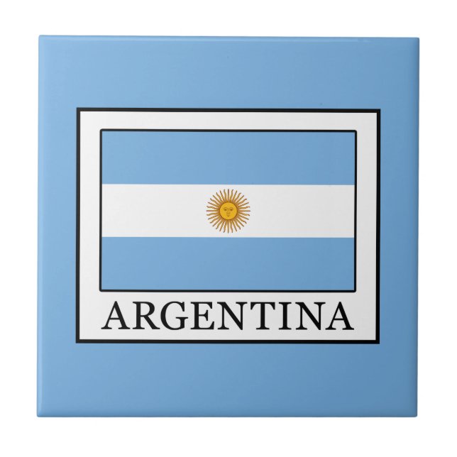 Argentina Kakelplatta (Framsidan)