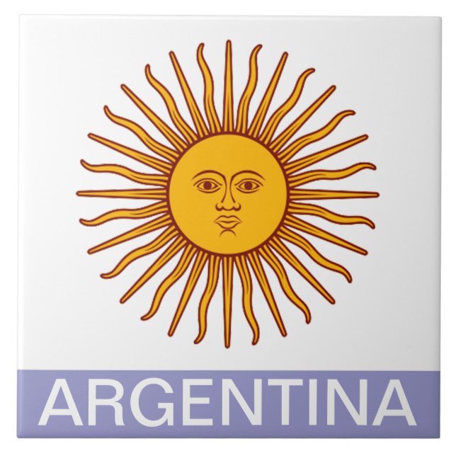 ARGENTINA KAKELPLATTA (Framsidan)