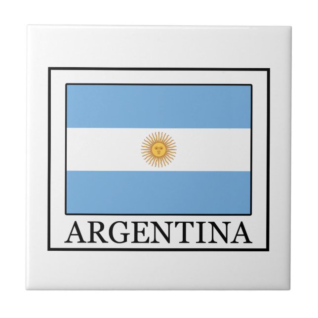 Argentina Kakelplatta (Framsidan)