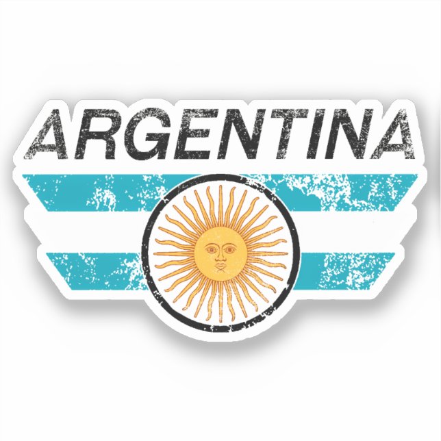 Argentina Klistermärken (Framsida)
