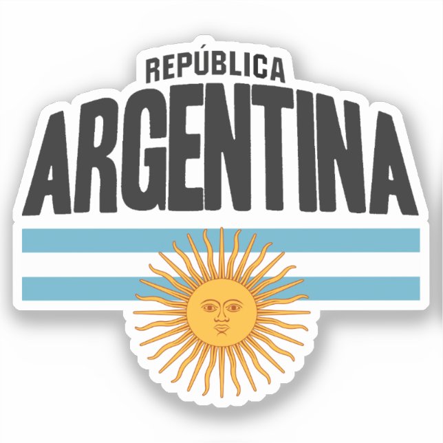 Argentina Klistermärken (Framsida)
