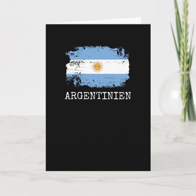 Argentina Kort (Framsida)