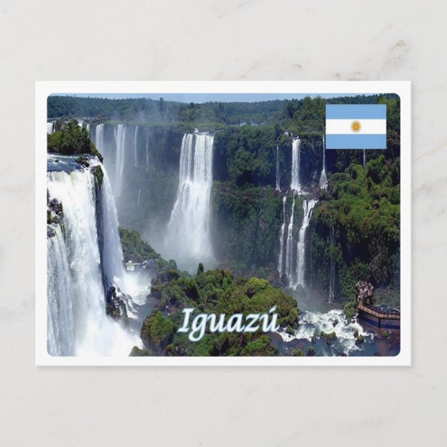 Argentina - Las Cataratas del Iguazú - Vykort (Framsida)