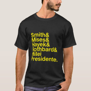 Argentina Libertaria Javier Milei Presidente 2023 T Shirt