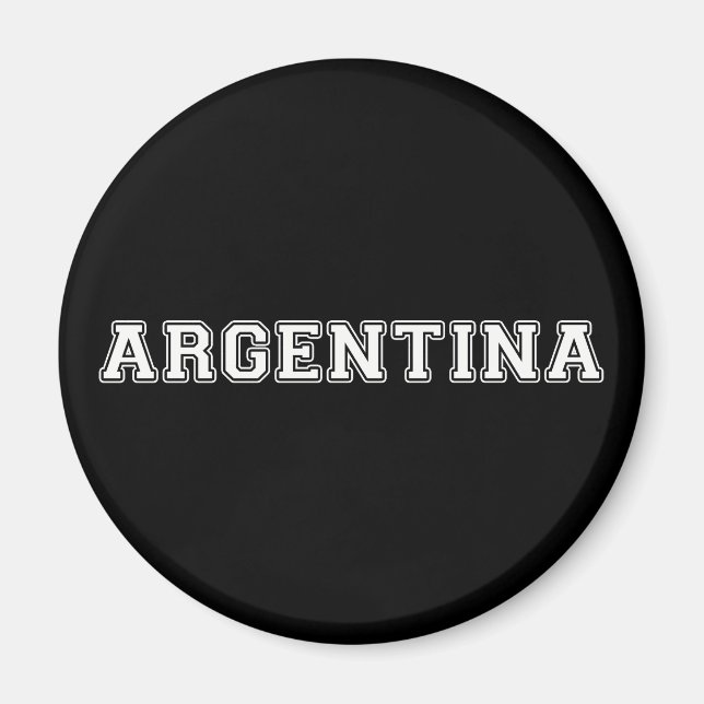 Argentina Magnet (Framsidan)