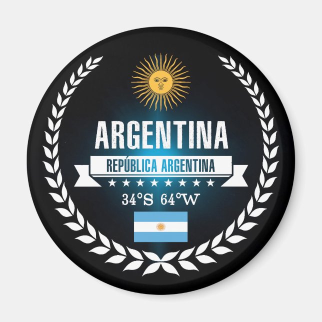 Argentina Magnet (Framsidan)