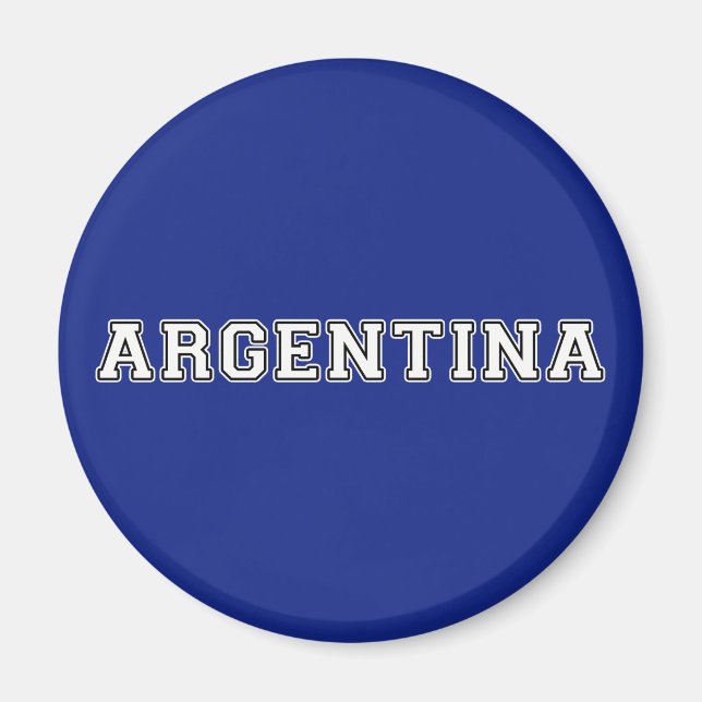 Argentina Magnet (Framsidan)