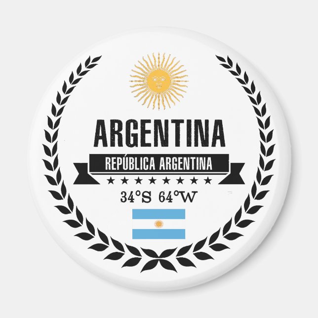 Argentina Magnet (Framsidan)