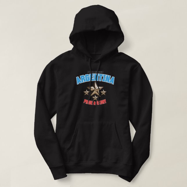 Argentina National Pride Edition Pullover Hoodie (Design framsida)