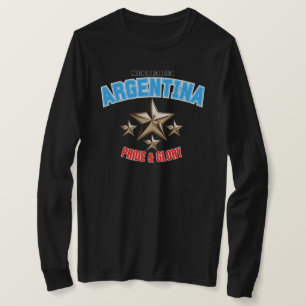 Argentina Nationell Stolthet Dam Långärmad Tröja