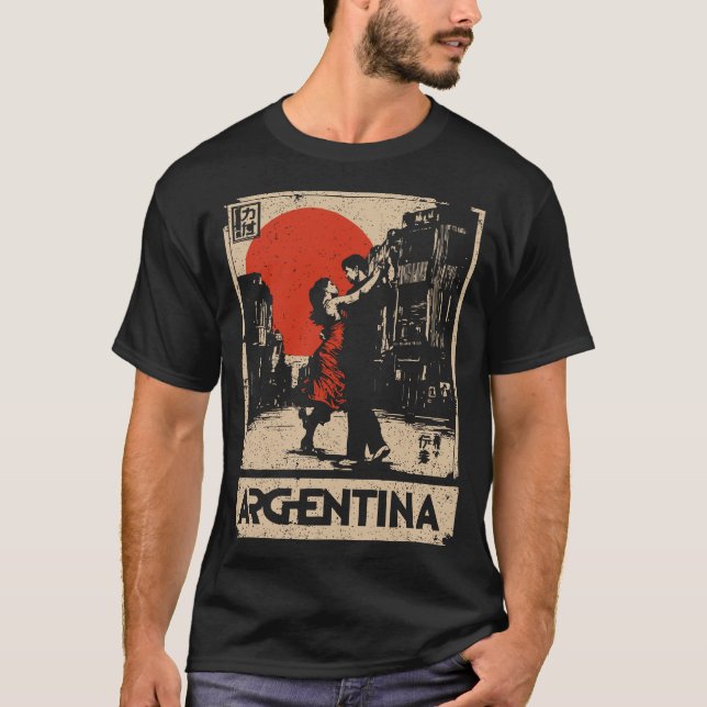 Argentina Noir - Tango in Shadows Poster T Shirt (Framsida)