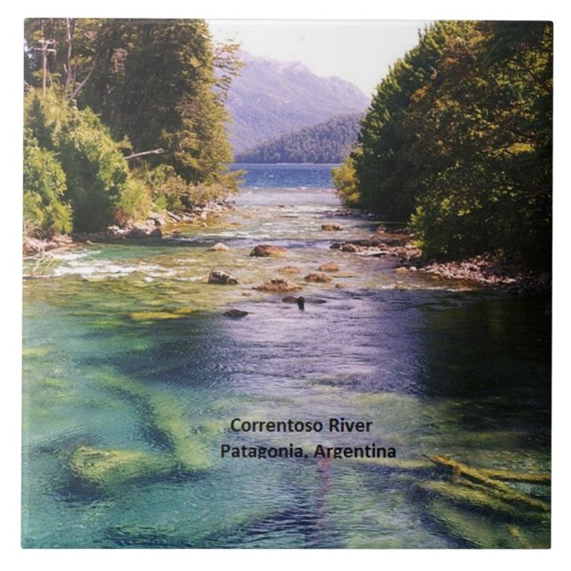 Argentina, Patagonia Kakelplatta (Framsidan)