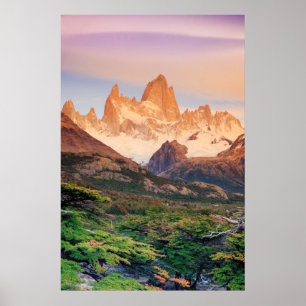 Argentina, Patagonia, Los Glaciares nationalpark Poster