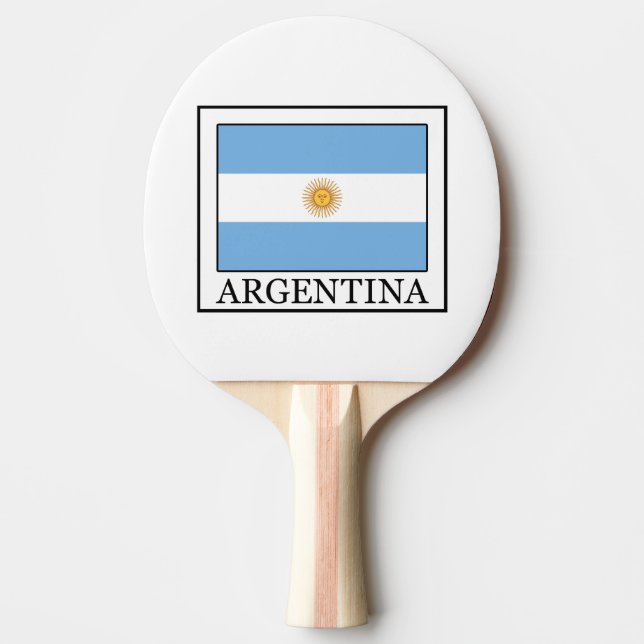 Argentina Pingisracket (Framsidan)