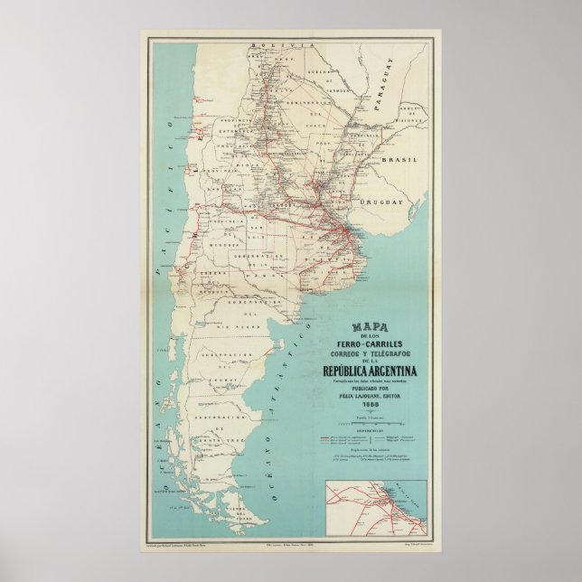 Argentina Poster (Framsidan)